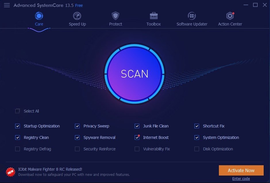 Advanced SystemCare Ultimate 16.5.0.88 Crack + License Key Free Download